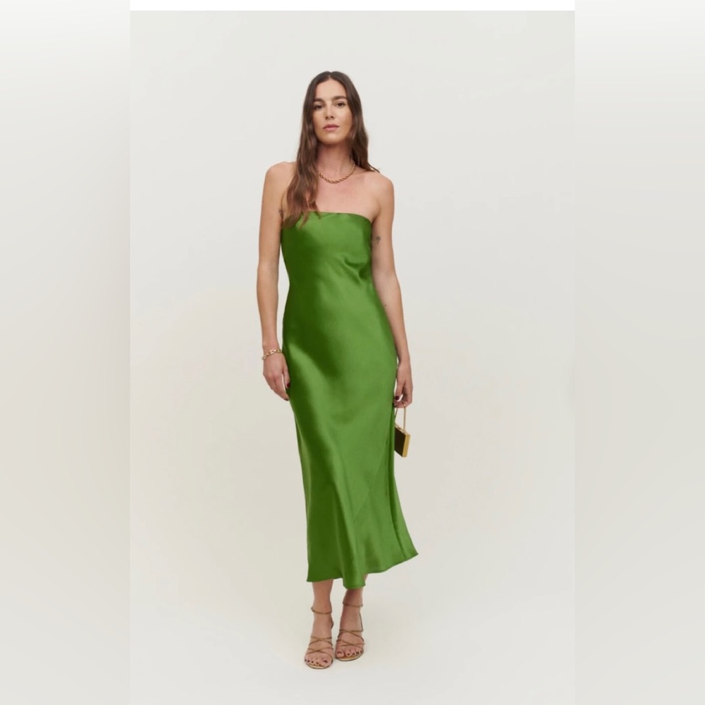 Reformation Silk Dress